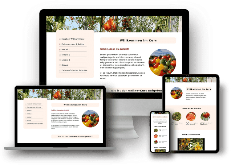 Balkongarten Online Kurs Balkongemüse Bootcamp Mockup